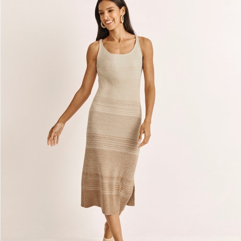 Splendid Striped Xena Lurex Sweater Dress | Small